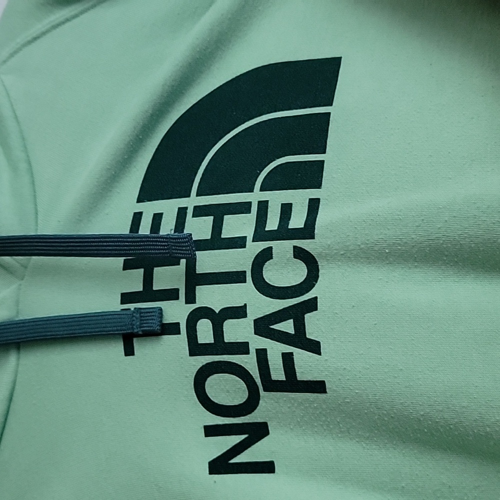 The North Face Pull Over Hoodie Mint Green Size XL - Picture 2 of 7